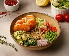 Боул с креветками в CulinaryOn