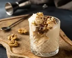 Семифреддо с виски и карамелизированными орехами в CulinaryOn
