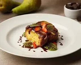 Пряный французский тост с грушей в CulinaryOn