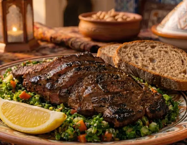 Восток — дело вкусное! Топ блейд с табуле, овощи на гриле и пахлава в CulinaryOn