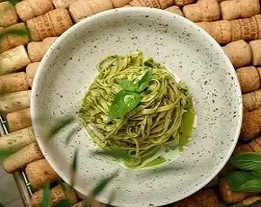 Фетучини с соусом Песто в CulinaryOn