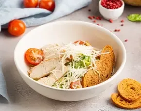 Цезарь с индейкой ( детское меню ) в CulinaryOn