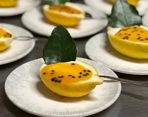 Лимонный десерт в CulinaryOn