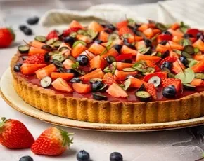 Ягодный тарт в CulinaryOn