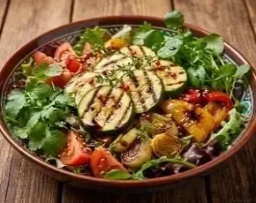 Салат с цукини гриль в CulinaryOn