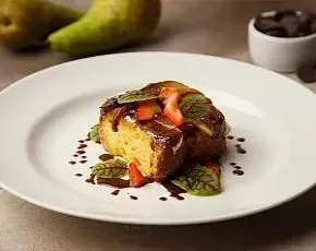Пряный французский тост с грушей в CulinaryOn