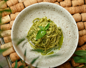 Фетучини с соусом Песто в CulinaryOn