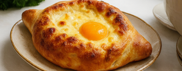 Заходи, дорогой! Готовим хачапури по-аджарски, хинкали с говядиной и пахлаву | 16+