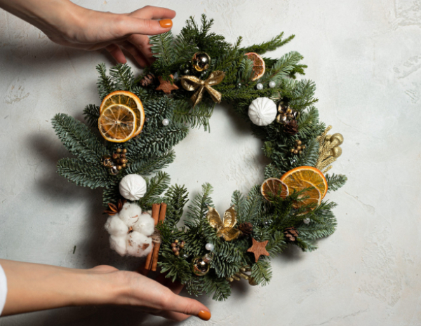 Рождественский венок своими руками | 18+ в CulinaryOn