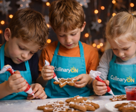 Новогодняя открытка и имбирный пряник своими руками | 6+