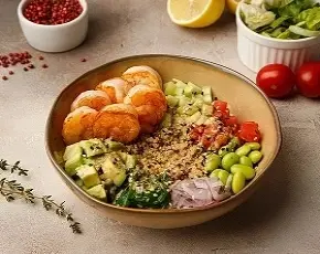 Боул с креветками в CulinaryOn