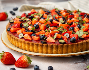 Ягодный тарт в CulinaryOn