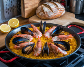 Паэлья с морепродуктами в CulinaryOn