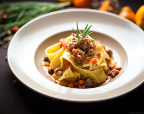 Паппарделле с рагу из утки в CulinaryOn