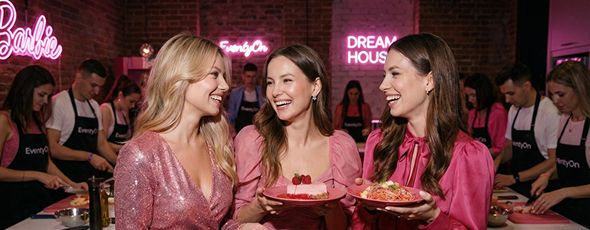 Barbie Party! Кулинарная вечеринка в честь 8 Марта