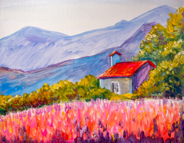 Арт-вечеринка: MORNING IN THE MOUNTAINS | 18+ в CulinaryOn