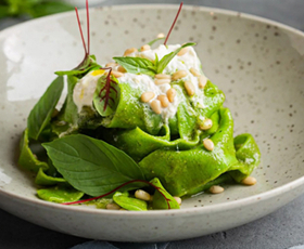 Ciao cucina: паппарделле со страчателлой, меренговый рулет | 16+