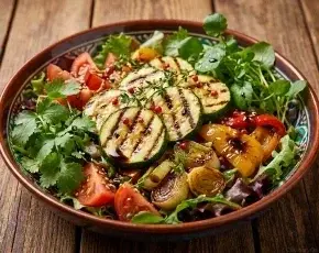 Салат с цукини гриль в CulinaryOn