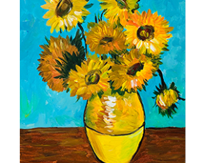 Картина "Vincent Flowers" в CulinaryOn