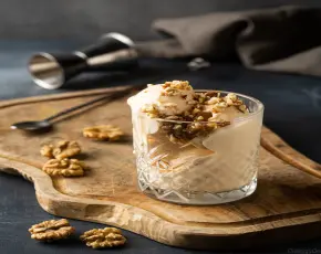 Семифреддо с виски и карамелизированными орехами в CulinaryOn