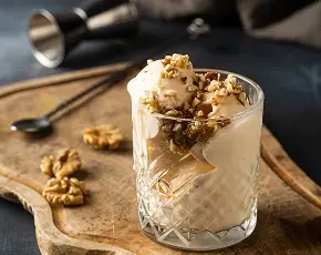 Семифреддо с виски и карамелизированными орехами в CulinaryOn