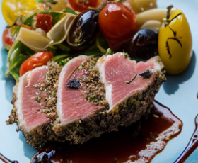  Mamma Mia! Паста ала норма, тунец по-сицилийски! 