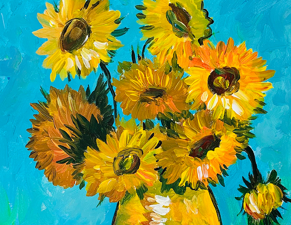 Арт-вечеринка: VINCENT FLOWERS в CulinaryOn