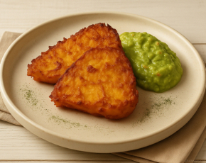 Домашний хашбраун с гуакамоле в CulinaryOn