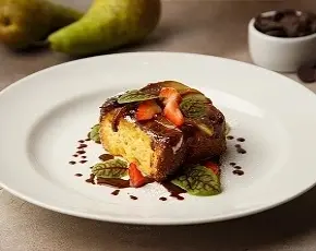 Пряный французский тост с грушей в CulinaryOn