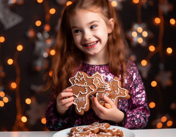 Новогодняя открытка и имбирный пряник своими руками | 6+ в CulinaryOn