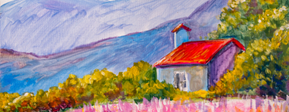 Арт-вечеринка: MORNING IN THE MOUNTAINS | 18+ 