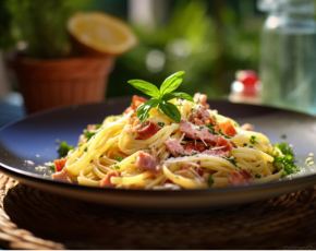 Детская паста карбонара в CulinaryOn