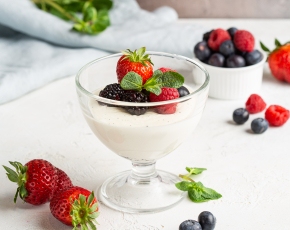 Панна котта с ягодами в CulinaryOn