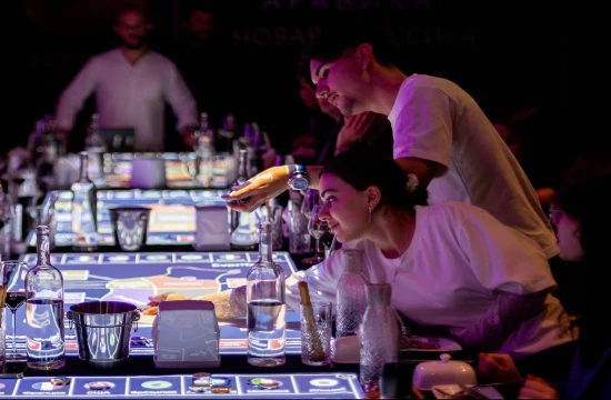 Корпоратив к 23 февраля в CulinaryOn — винное казино с участниками