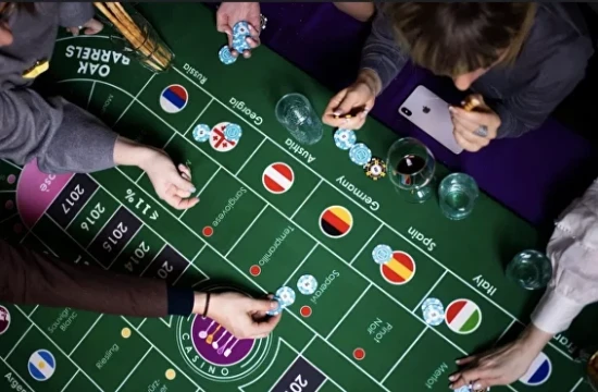 Корпоратив к 23 февраля в CulinaryOn — игра в казино